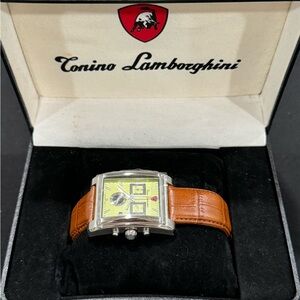 Brown leather Tonino Lamborghini Watch